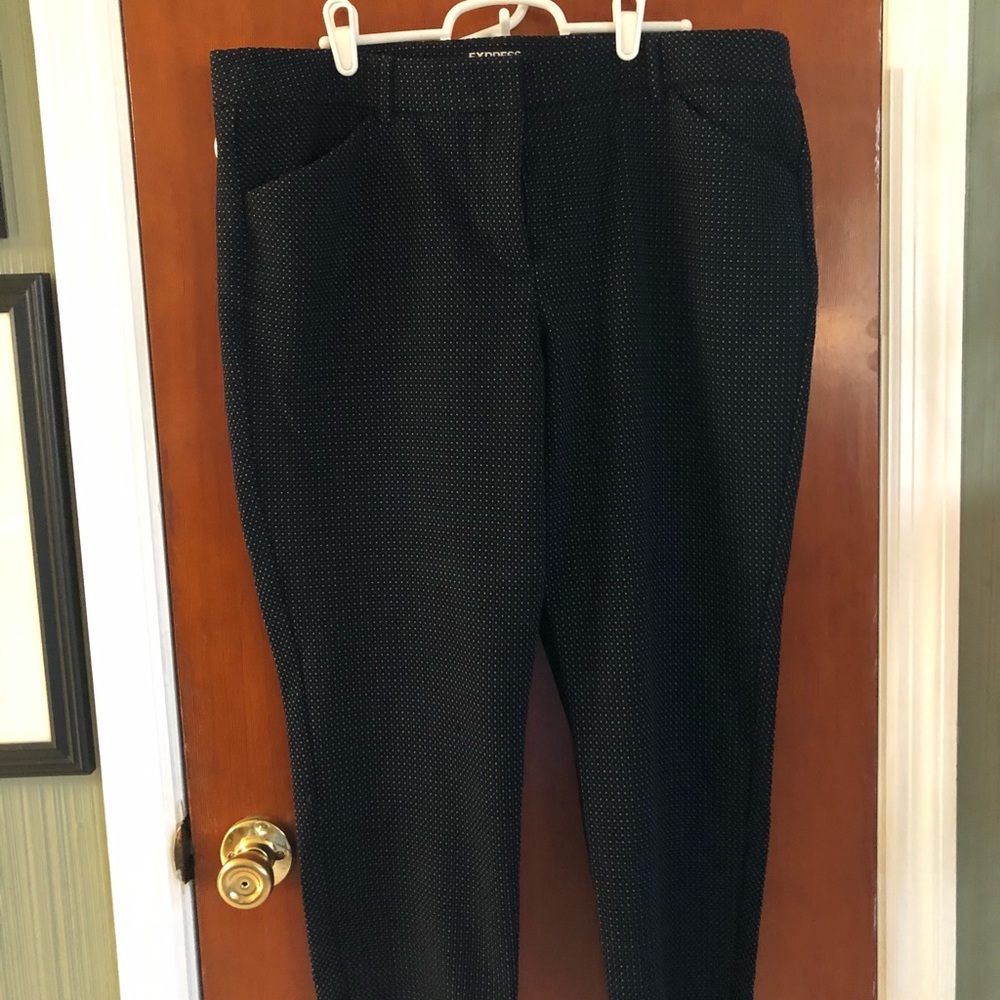 Express Women’s Dot-pattern Pants 14 R